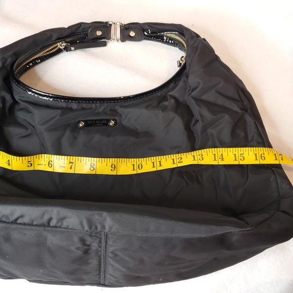 Kate Spade Black Nylon Baguette Shoulder Bag - Picture 9 of 13